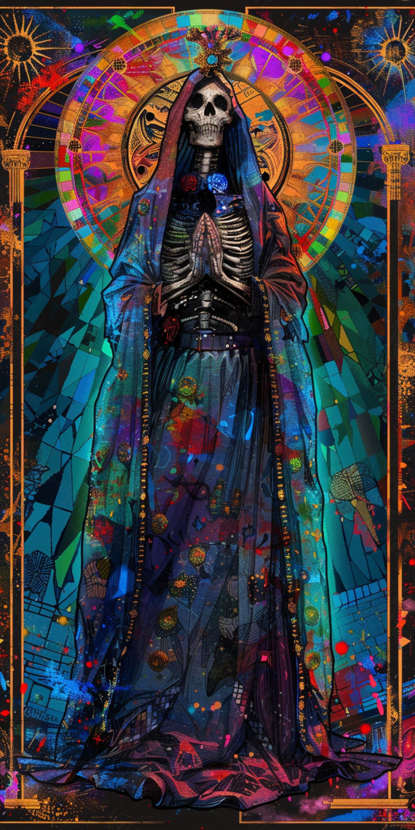 Mother Muerte 09 by 16 339 SN2259 - Sweet As Hell Designs