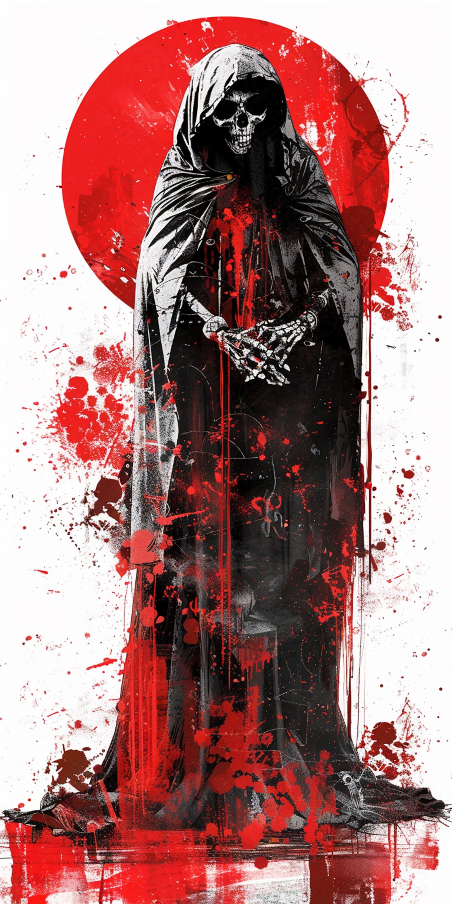 Mother Muerte 09 by 16 340 SN2260 - Sweet As Hell Designs