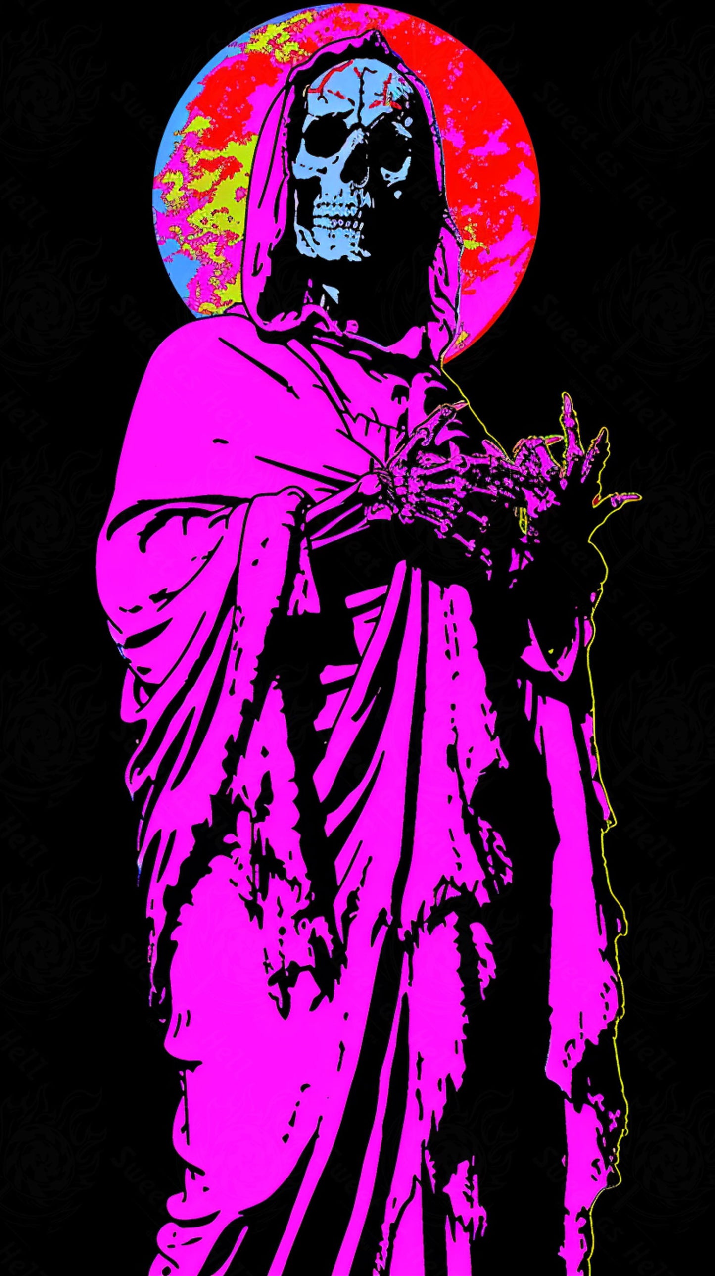 Mother Muerte 09 by 16 342 SN2262 - Sweet As Hell Designs