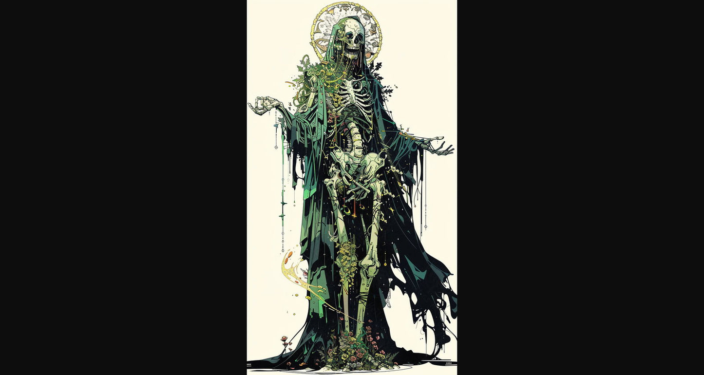 Mother Muerte 09 by 16 347 SN2267 - Sweet As Hell Designs