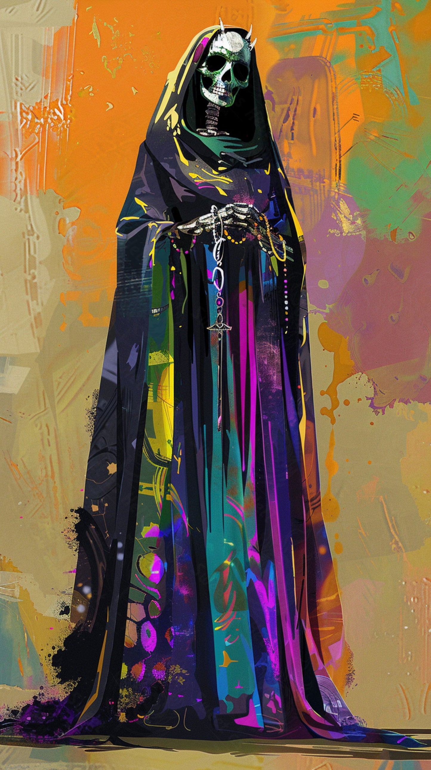 Mother Muerte 09 by 16 351 SN2271 - Sweet As Hell Designs