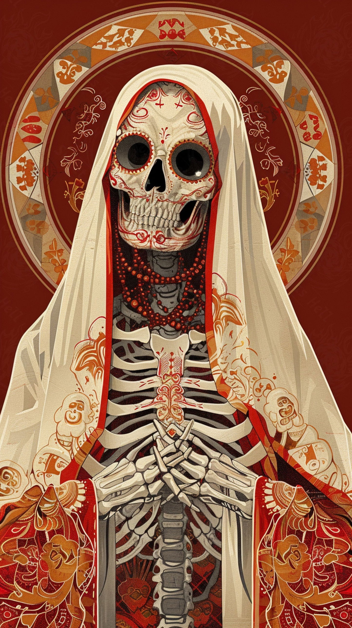 Mother Muerte 09 by 16 354 SN2274 - Sweet As Hell Designs
