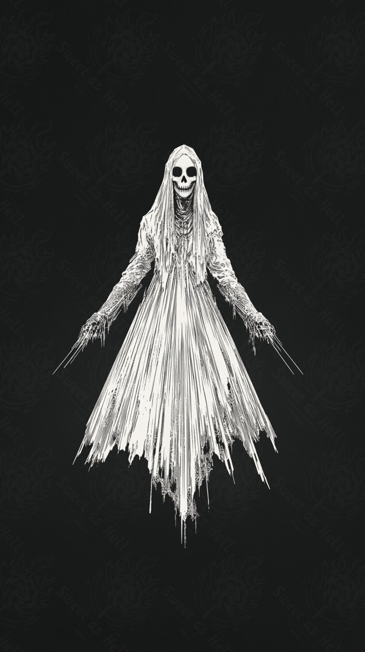 Mother Muerte 09 by 16 358 SN2278 - Sweet As Hell Designs