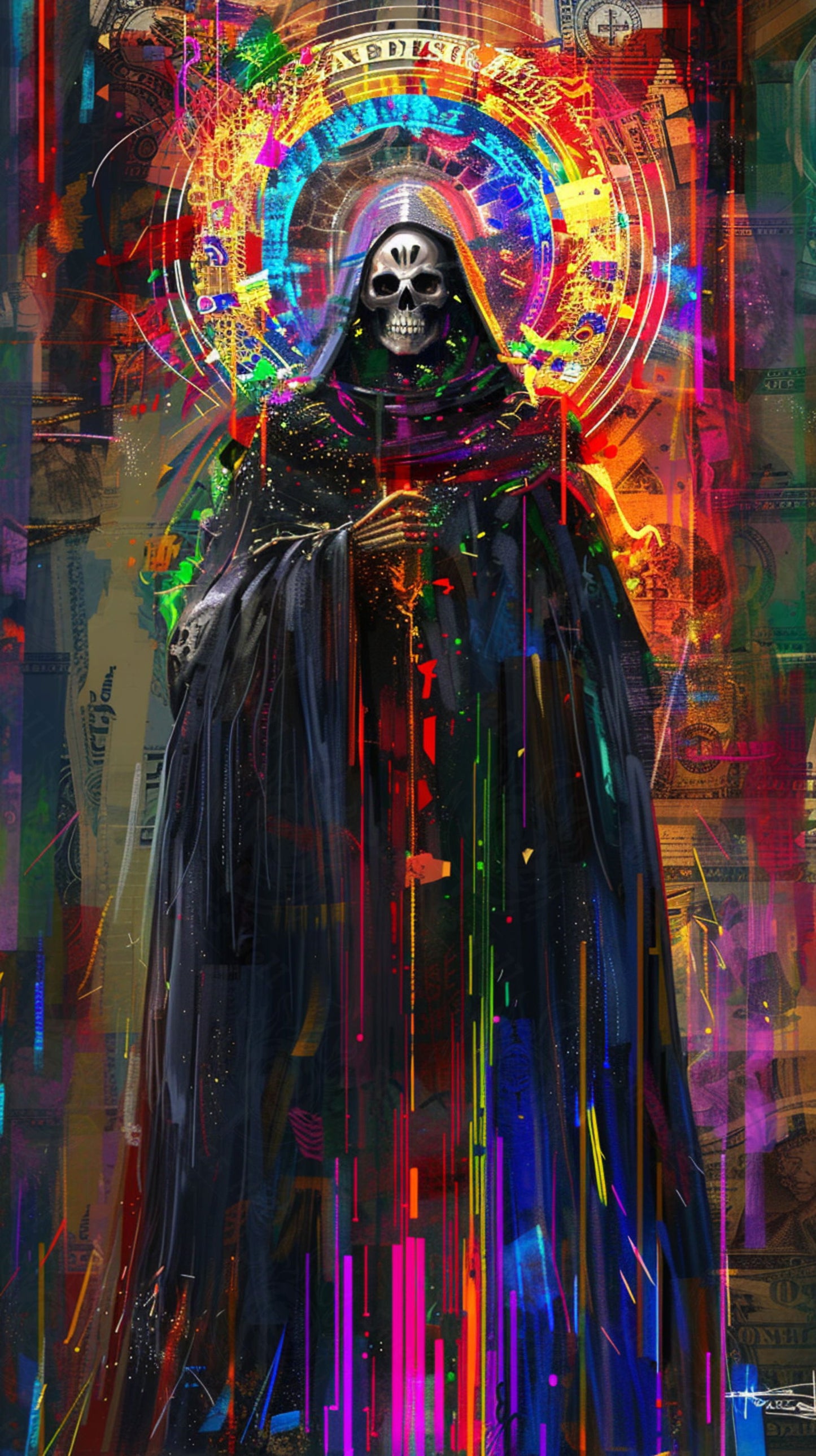 Mother Muerte 09 by 16 361 SN2281 - Sweet As Hell Designs