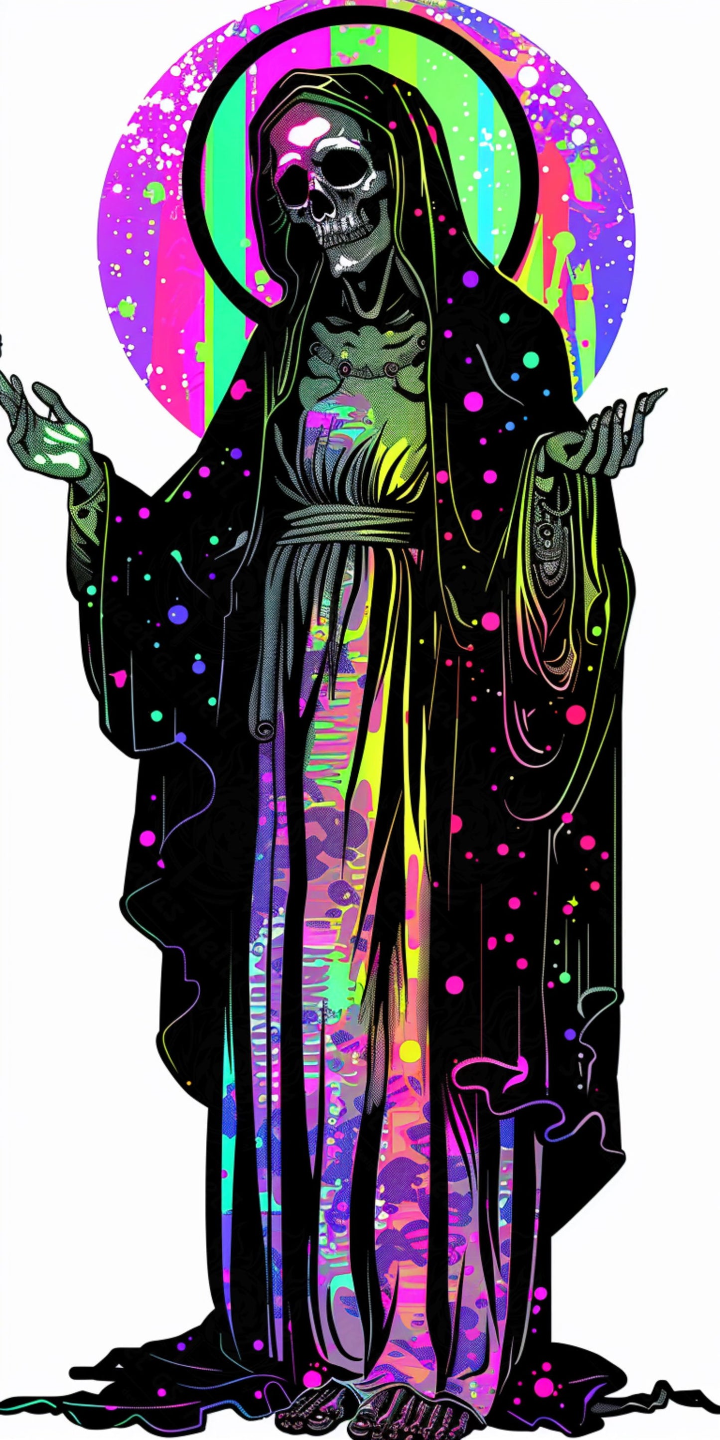 Mother Muerte 09 by 16 373 SN2293 - Sweet As Hell Designs