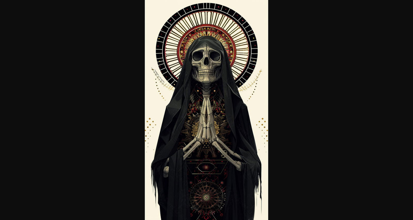 Mother Muerte 09 by 16 375 SN2295 - Sweet As Hell Designs
