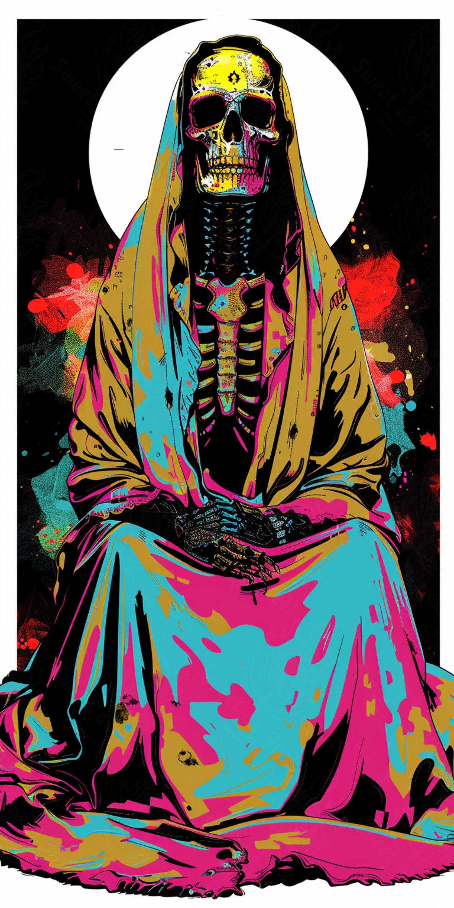 Mother Muerte 09 by 16 381 SN2301 - Sweet As Hell Designs