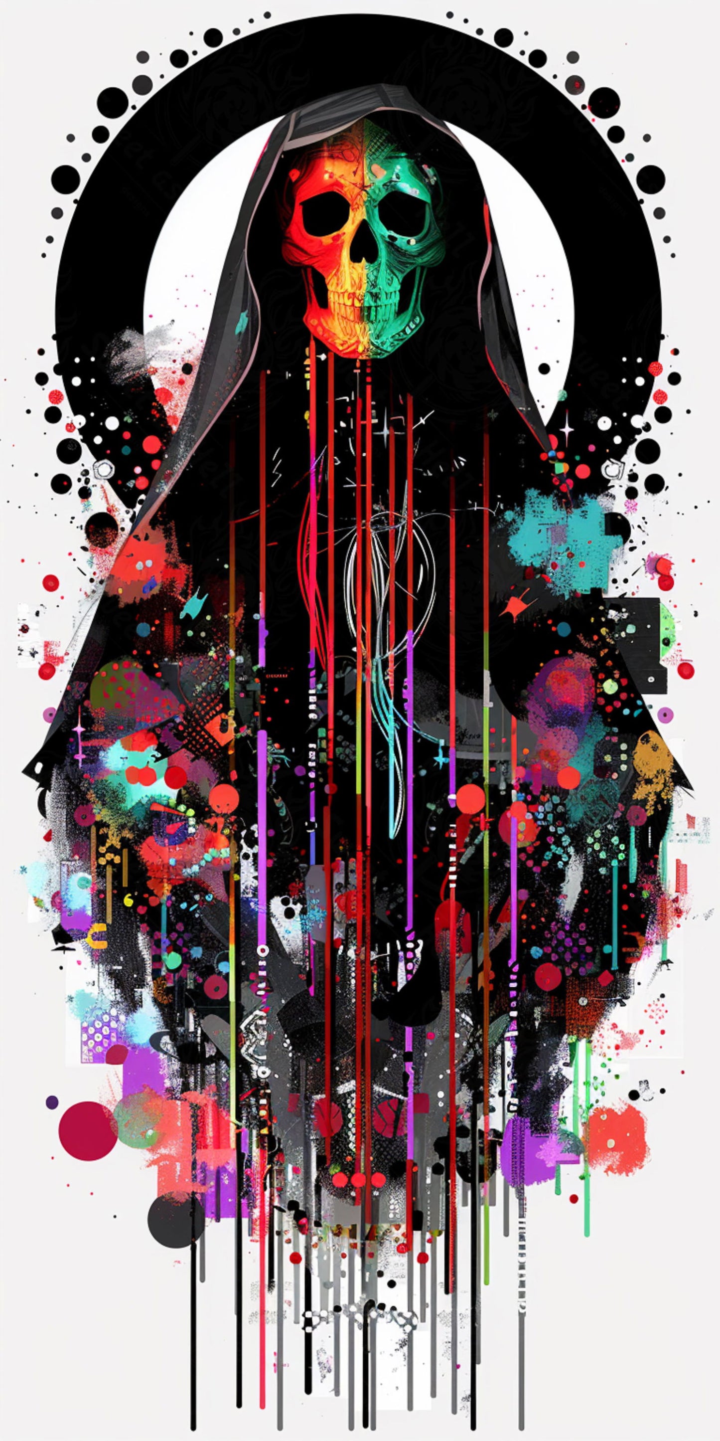 Mother Muerte 09 by 16 385 SN2305 - Sweet As Hell Designs