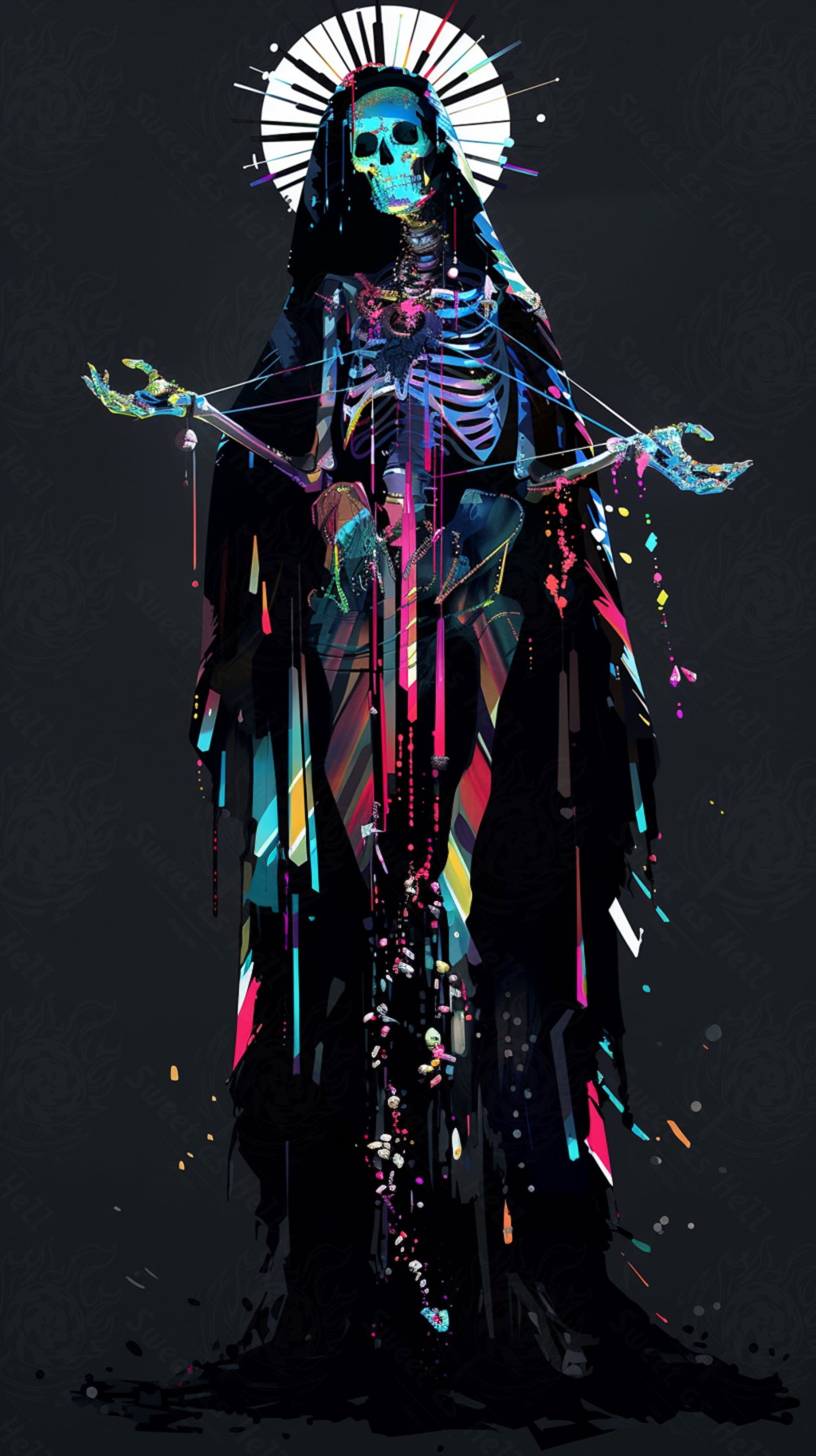 Mother Muerte 09 by 16 387 SN2307 - Sweet As Hell Designs