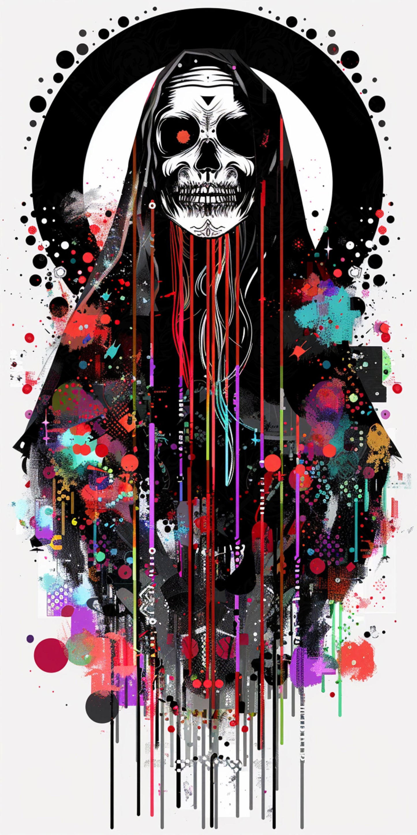 Mother Muerte 09 by 16 394 SN2314 - Sweet As Hell Designs