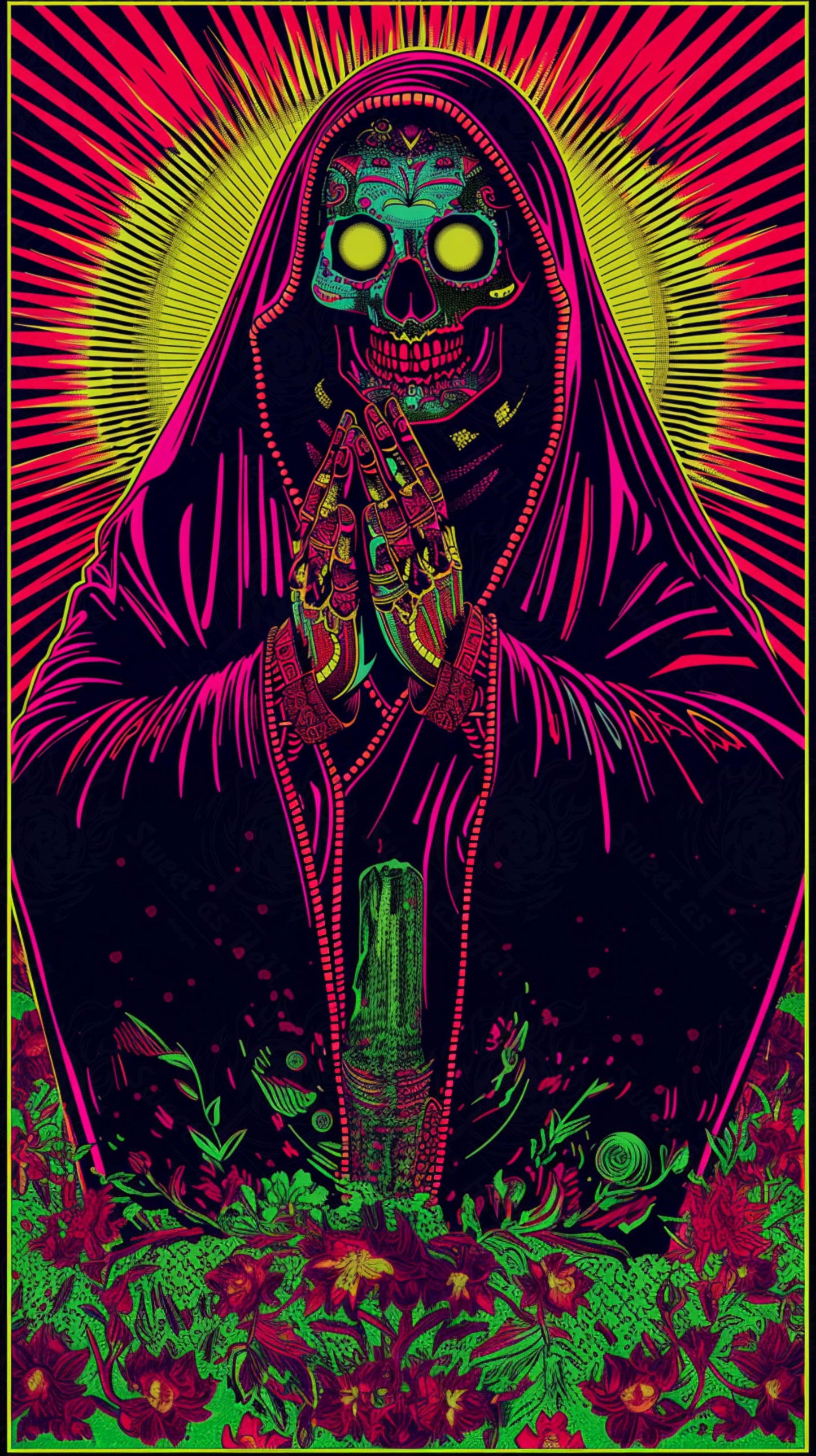 Mother Muerte 09 by 16 397 SN2317 - Sweet As Hell Designs