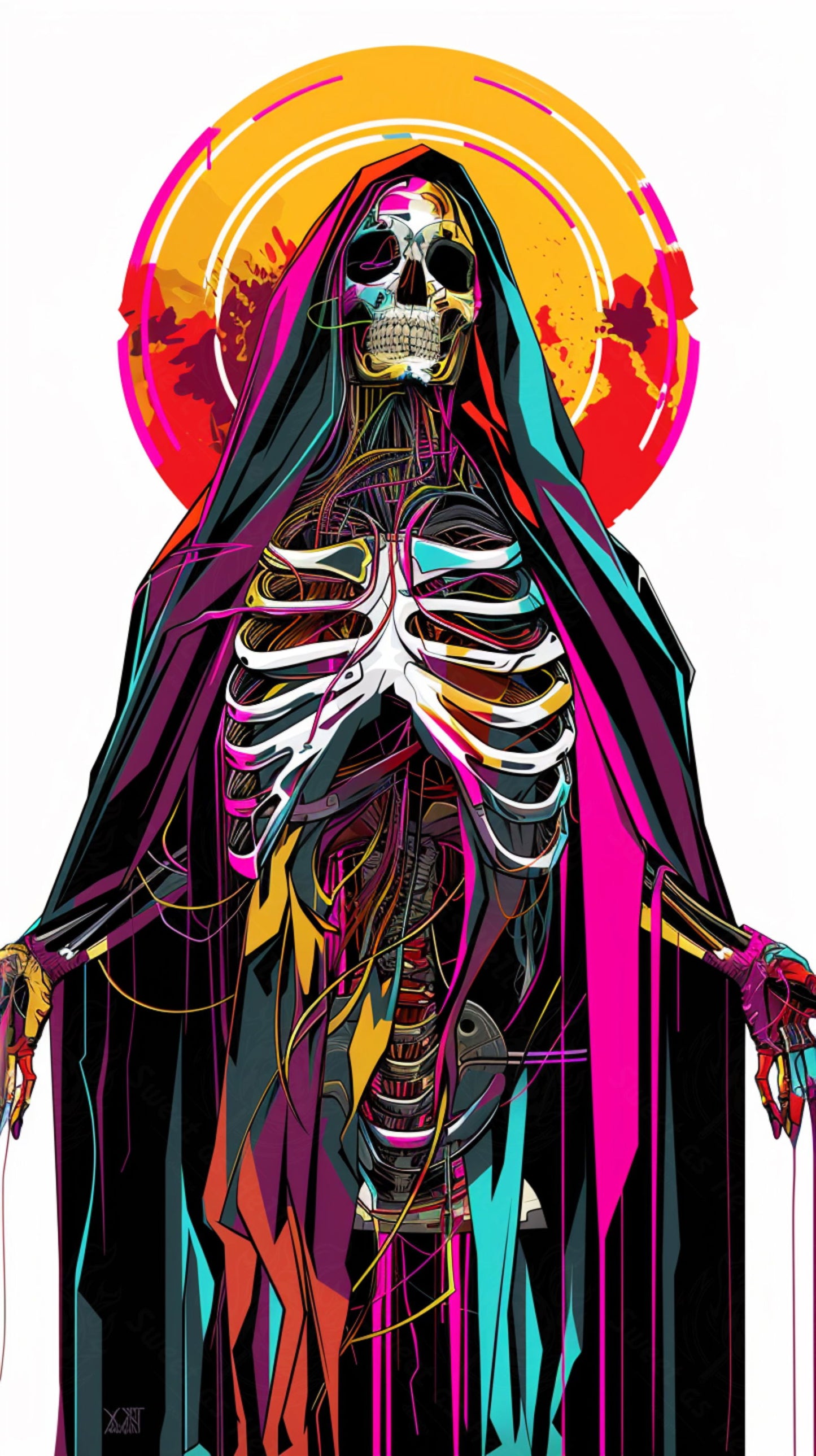 Mother Muerte 09 by 16 403 SN2323 - Sweet As Hell Designs