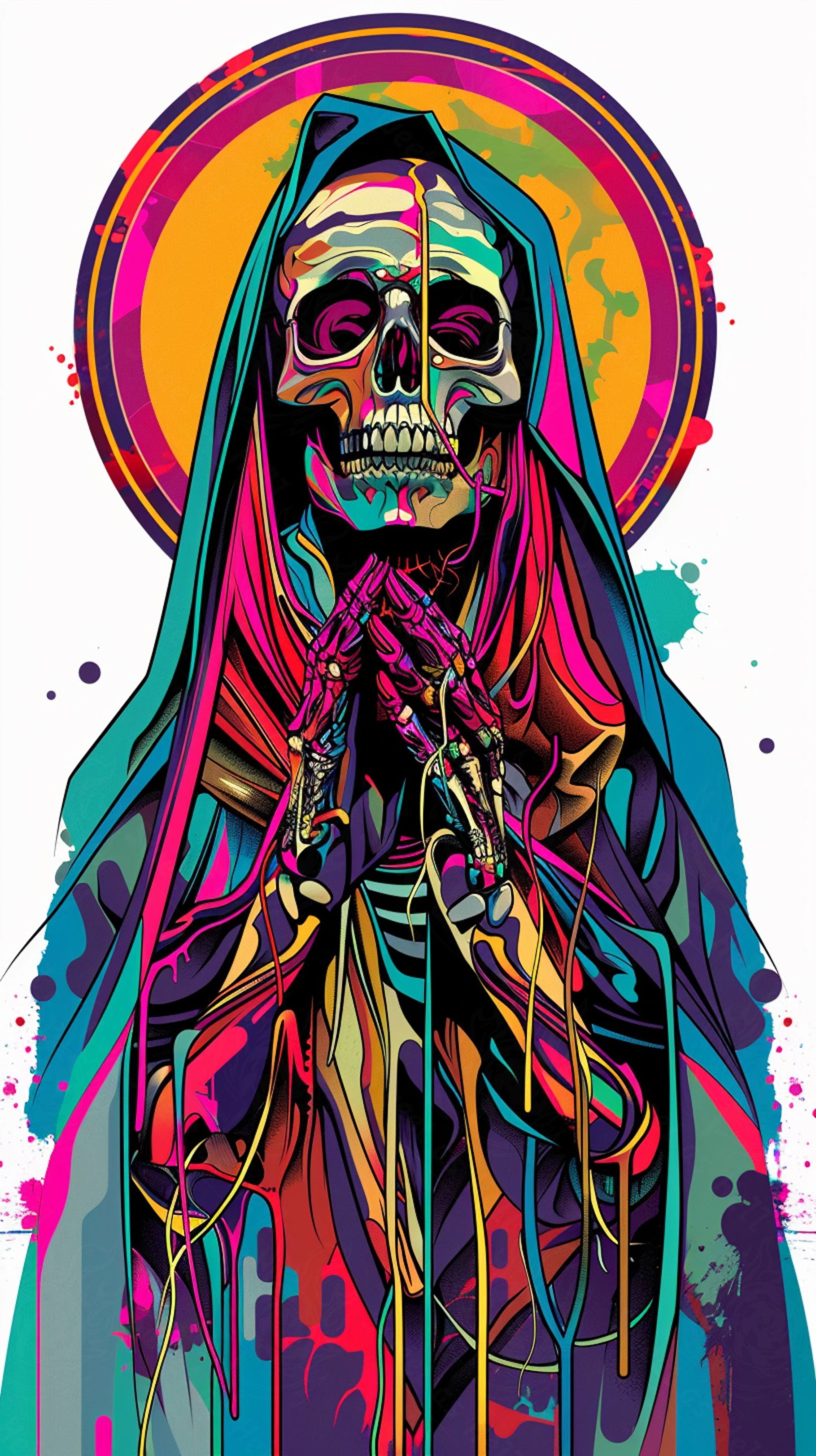 Mother Muerte 09 by 16 404 SN2324 - Sweet As Hell Designs