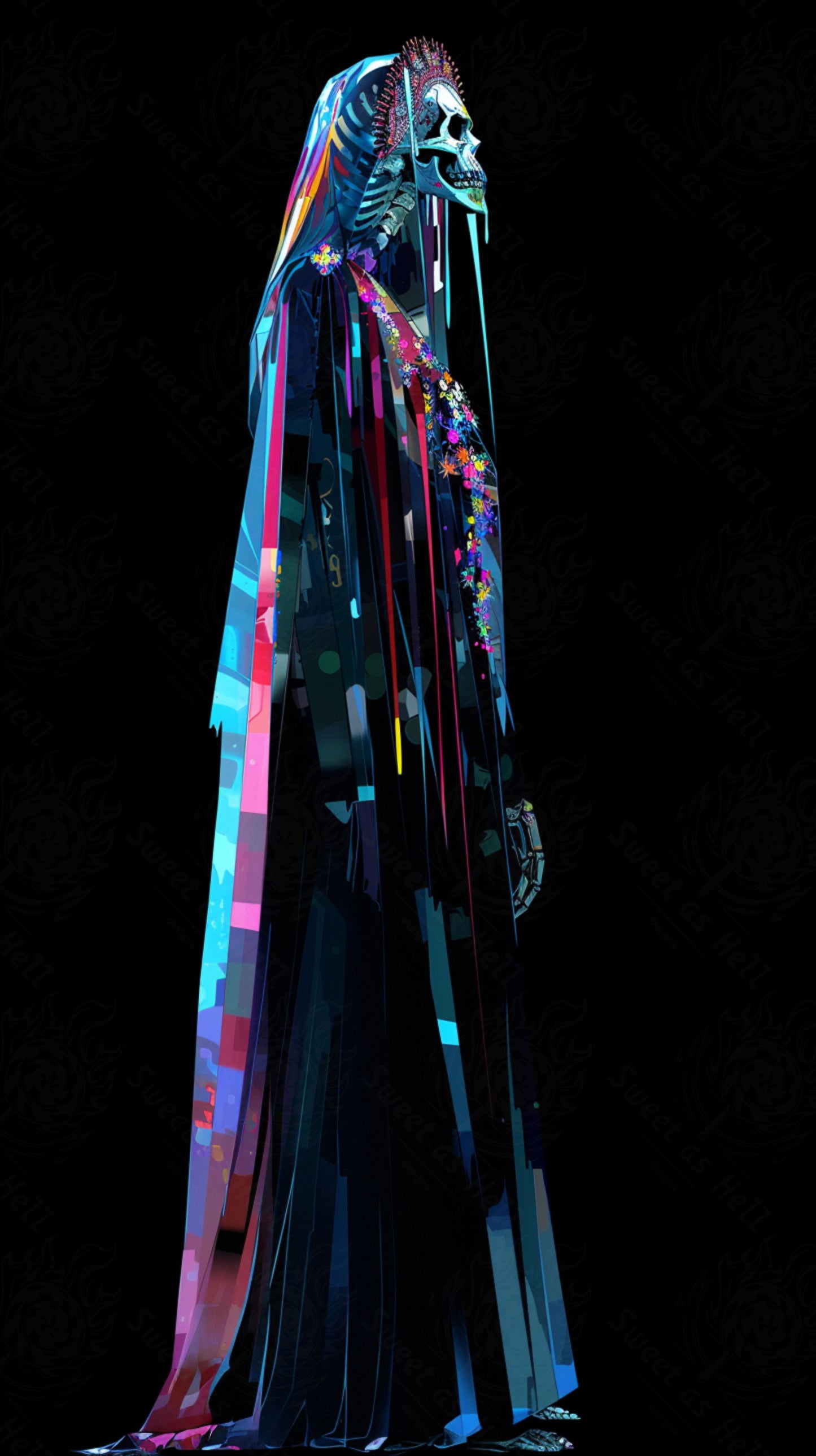 Mother Muerte 09 by 16 407 SN2327 - Sweet As Hell Designs