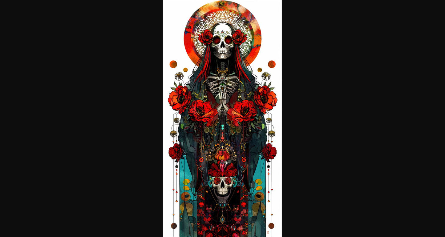 Mother Muerte 09 by 16 416 SN2336 - Sweet As Hell Designs