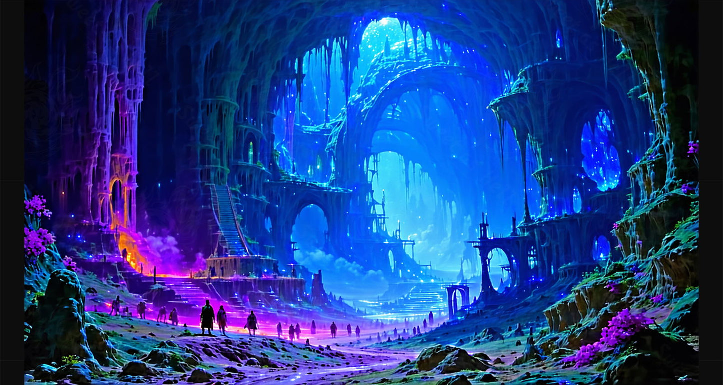 Pilgrims' Path to the Luminous Caverns SN3084 - Sweet As Hell Designs