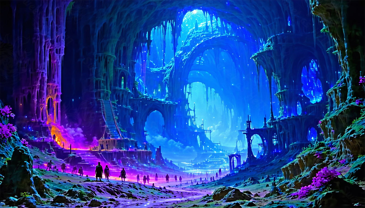 Pilgrims' Path to the Luminous Caverns SN3084 - Sweet As Hell Designs
