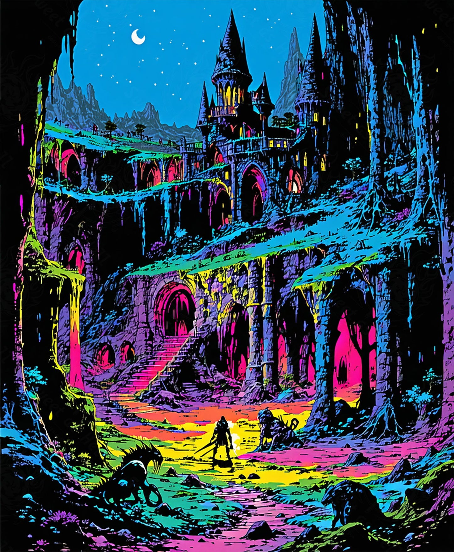 Rainbow Vale's Hidden Castle SN3090 - Sweet As Hell Designs