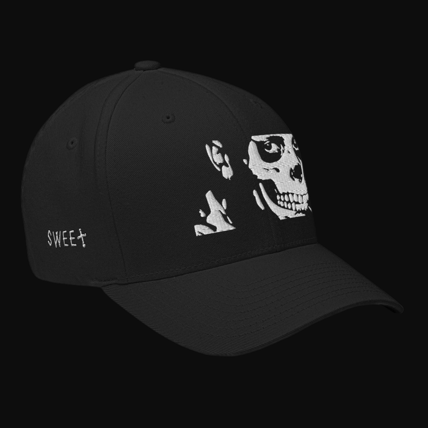 Sweet As Hell Designs' Dead Head Flexfit Baseball Cap - Sweet As Hell Designs