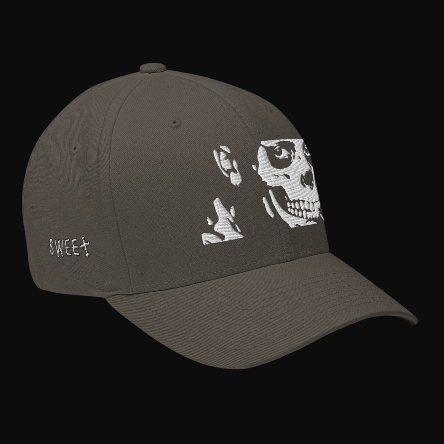 Sweet As Hell Designs' Dead Head Flexfit Baseball Cap - Sweet As Hell Designs