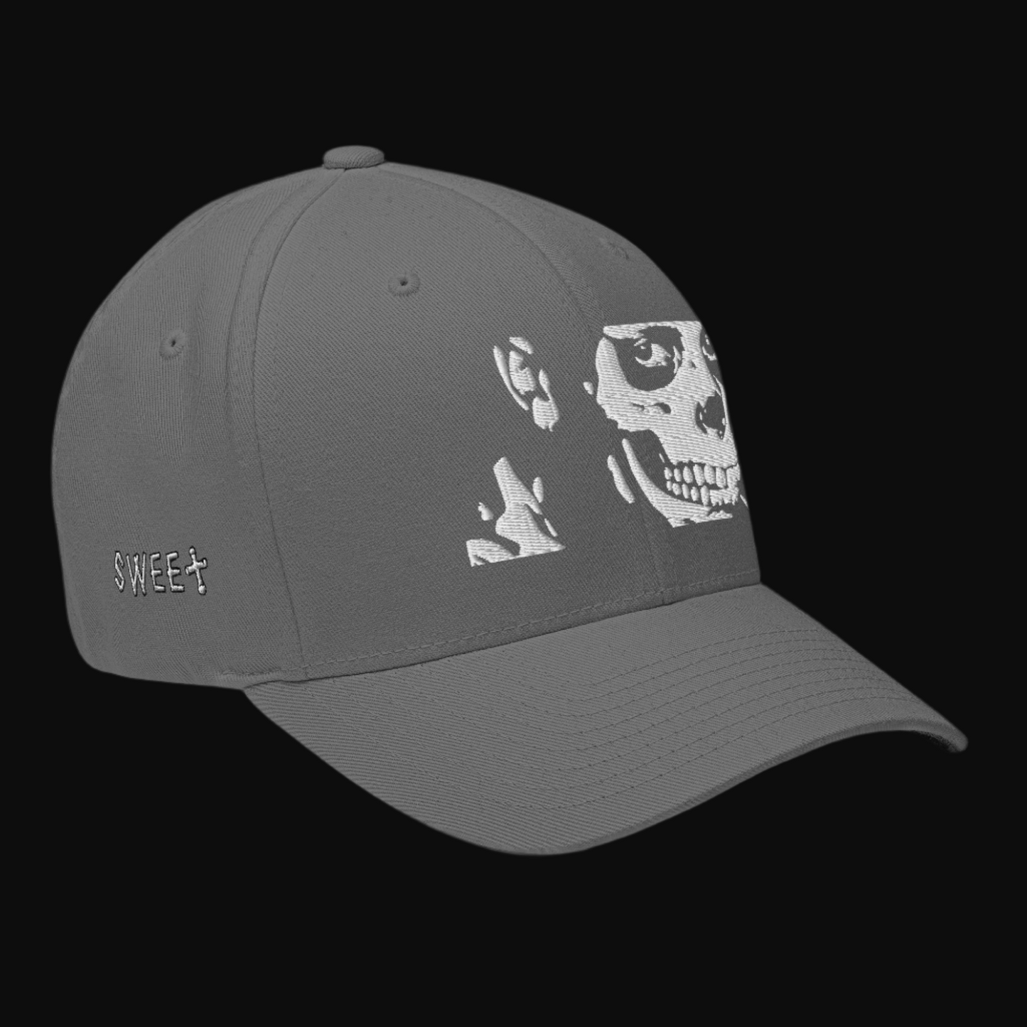 Sweet As Hell Designs' Dead Head Flexfit Baseball Cap - Sweet As Hell Designs