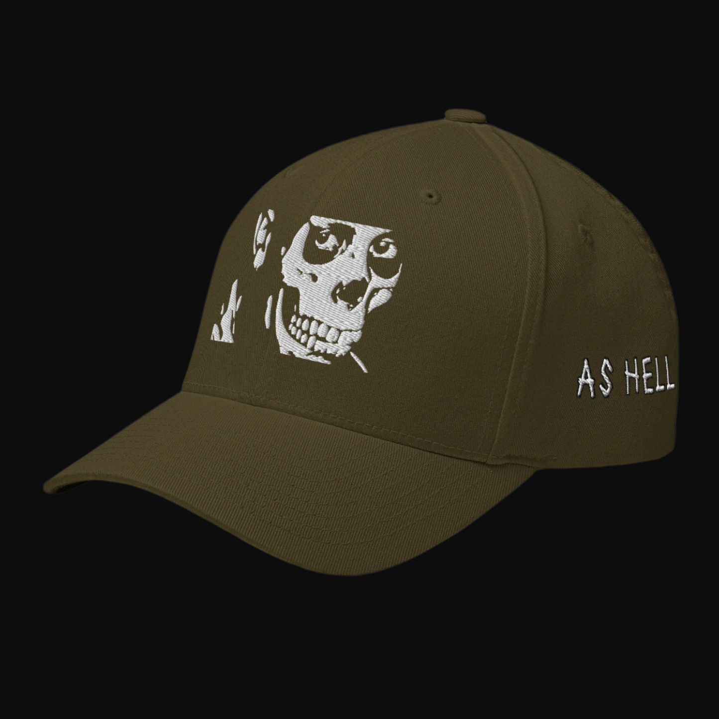 Sweet As Hell Designs' Dead Head Flexfit Baseball Cap - Sweet As Hell Designs