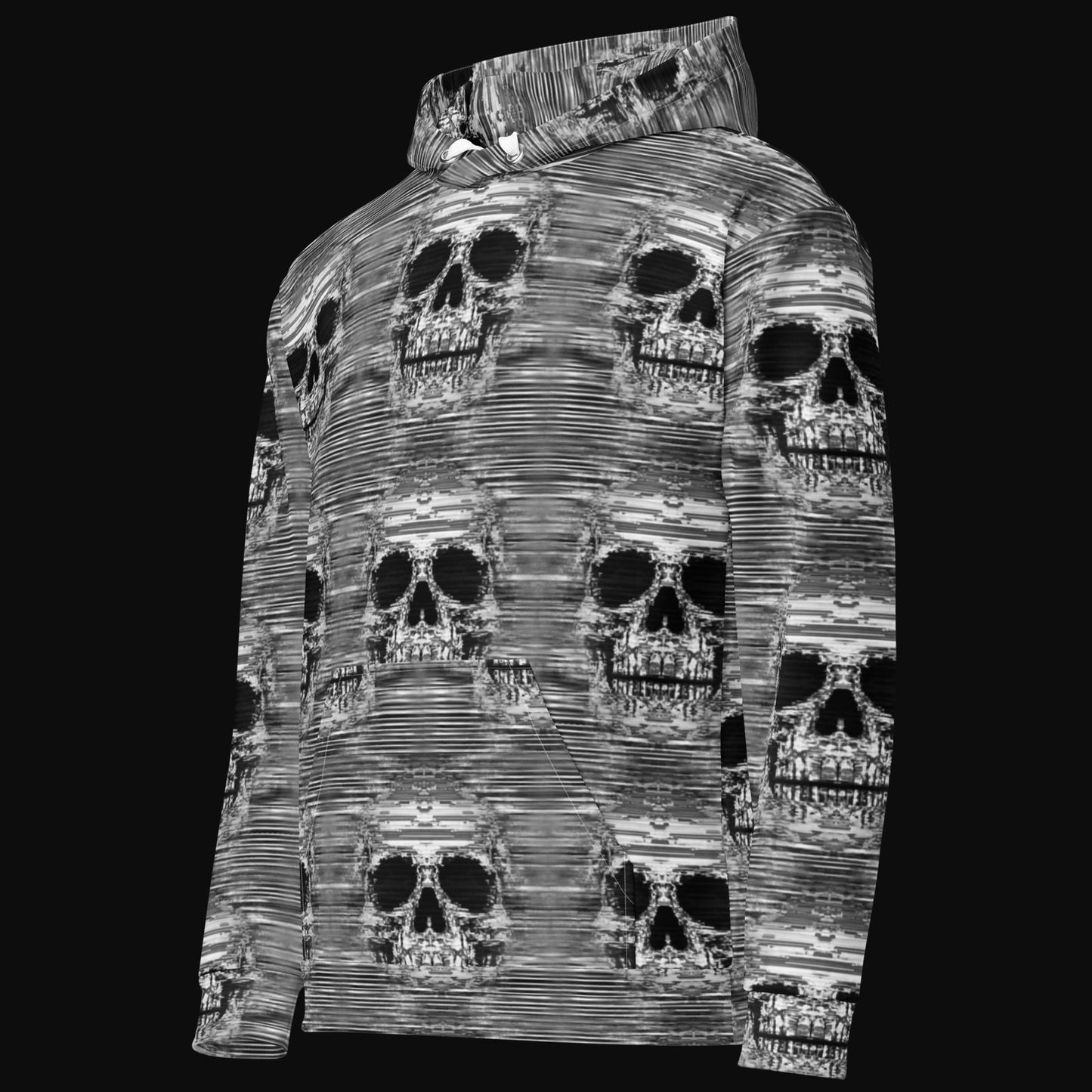 Sweet As Hell Designs' Grey Skull Hoodie - Sweet As Hell Designs