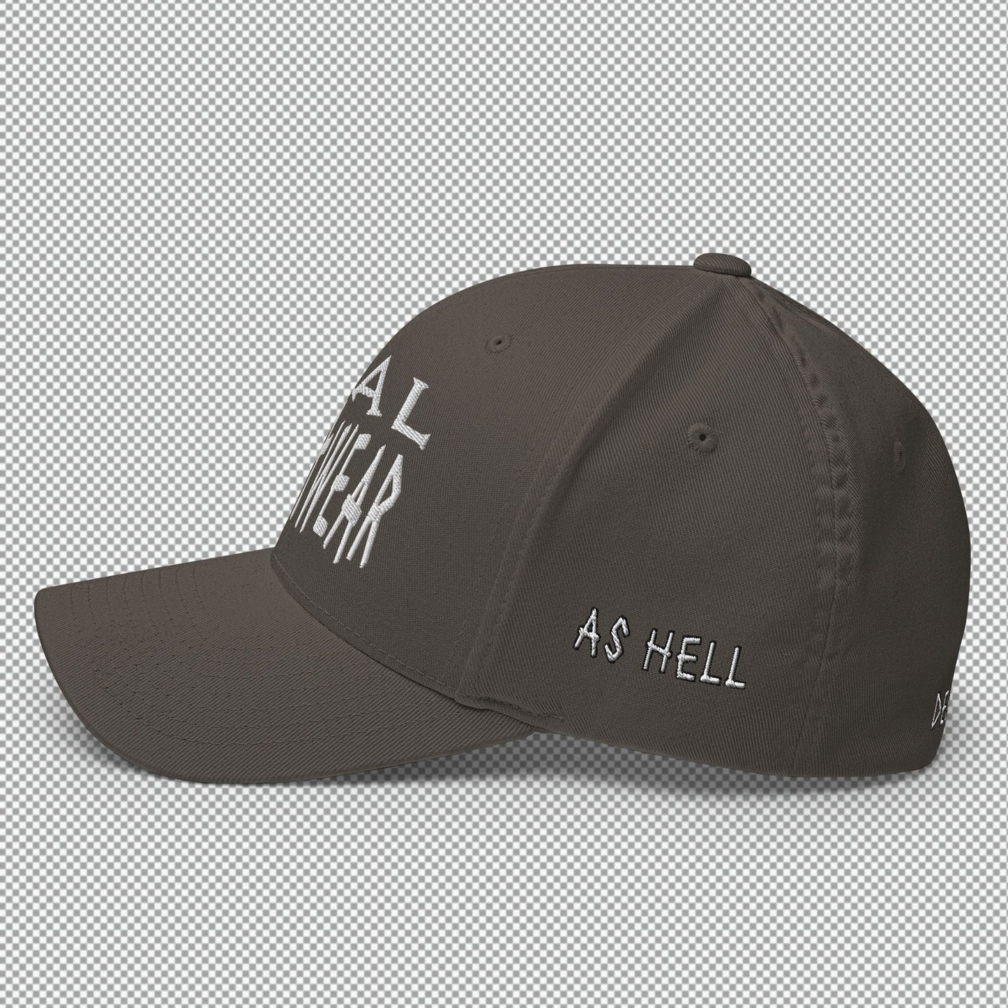 Sweet As Hell Designs' Real Streetwear FlexFit Baseball Cap - Sweet As Hell Designs