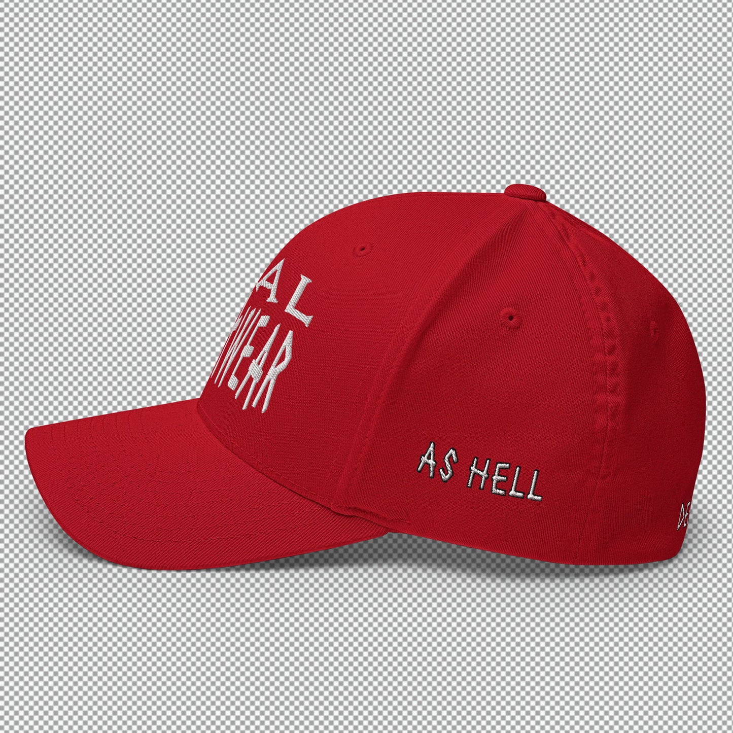 Sweet As Hell Designs' Real Streetwear FlexFit Baseball Cap - Sweet As Hell Designs