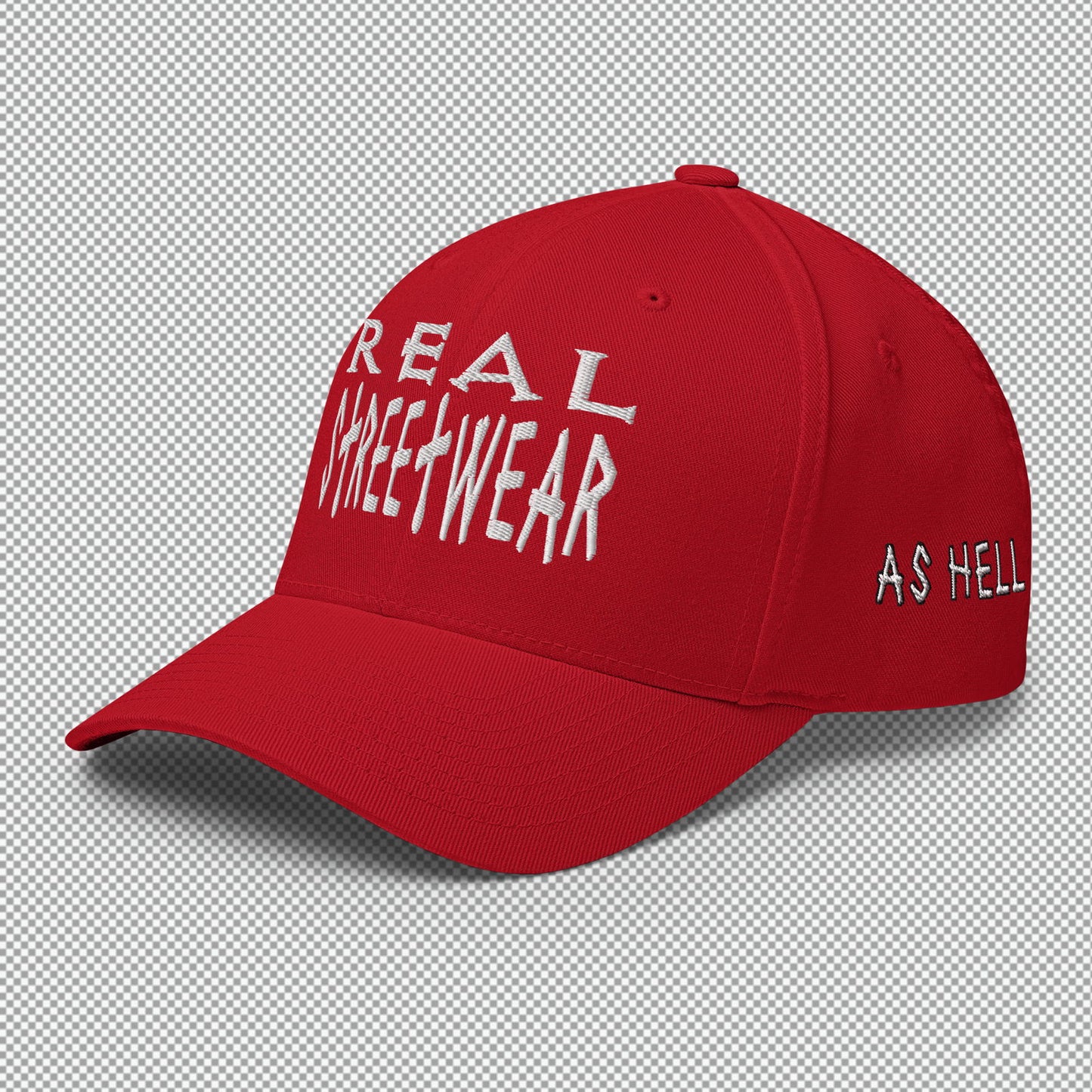 Sweet As Hell Designs' Real Streetwear FlexFit Baseball Cap - Sweet As Hell Designs
