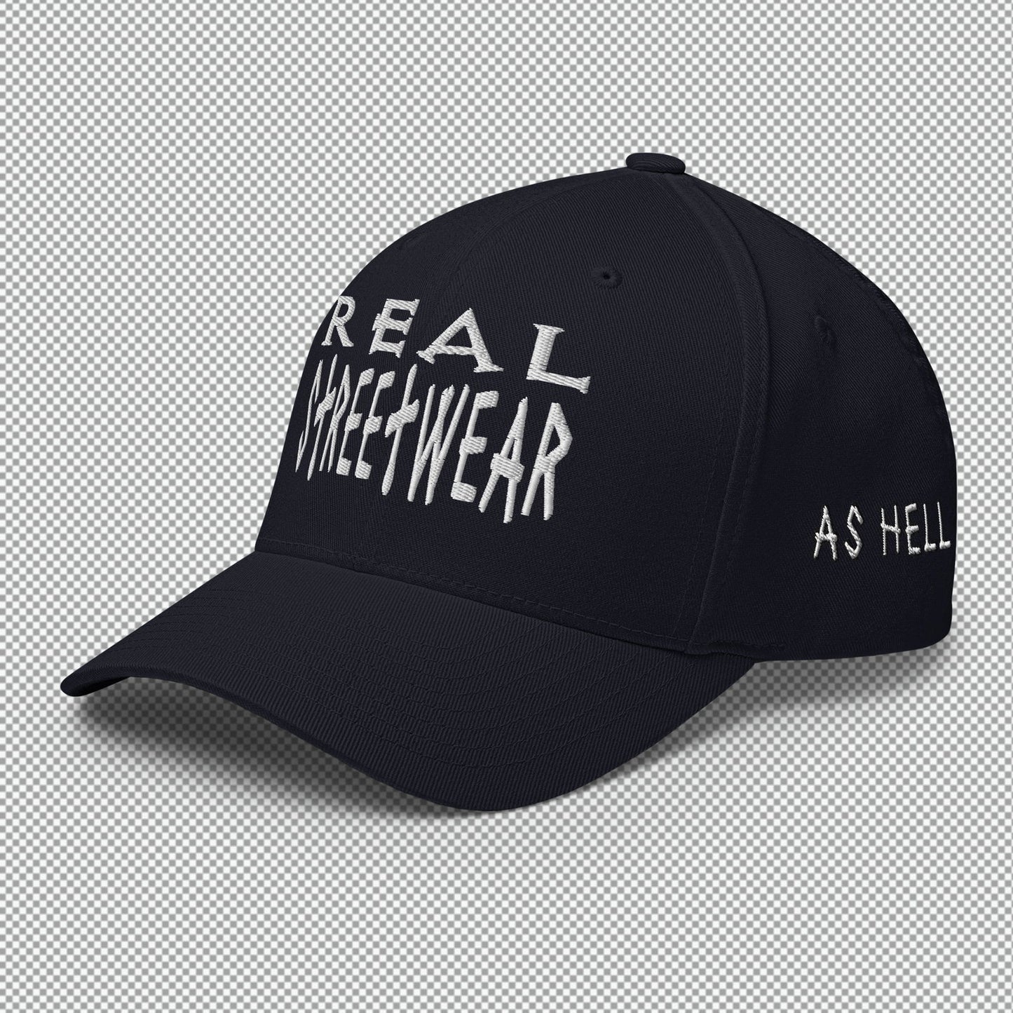 Sweet As Hell Designs' Real Streetwear FlexFit Baseball Cap - Sweet As Hell Designs