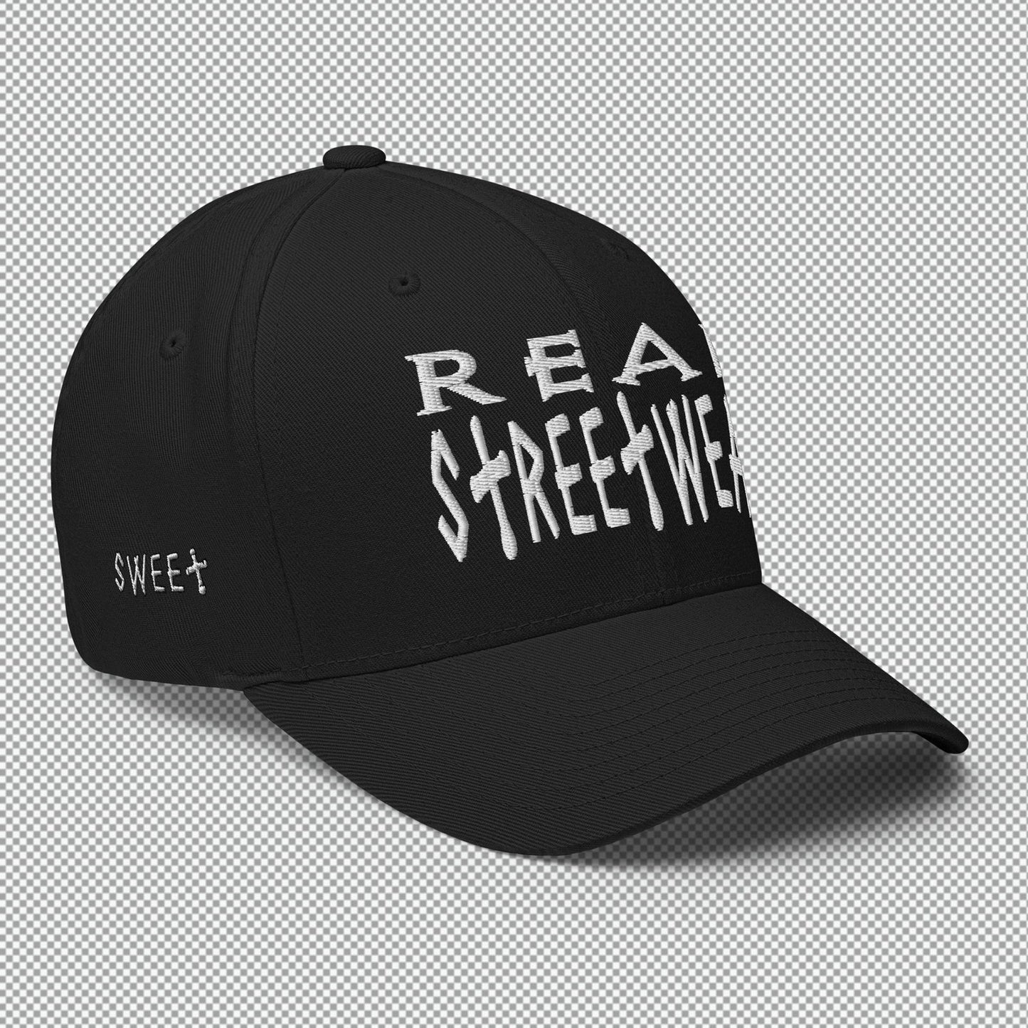 Sweet As Hell Designs' Real Streetwear FlexFit Baseball Cap - Sweet As Hell Designs