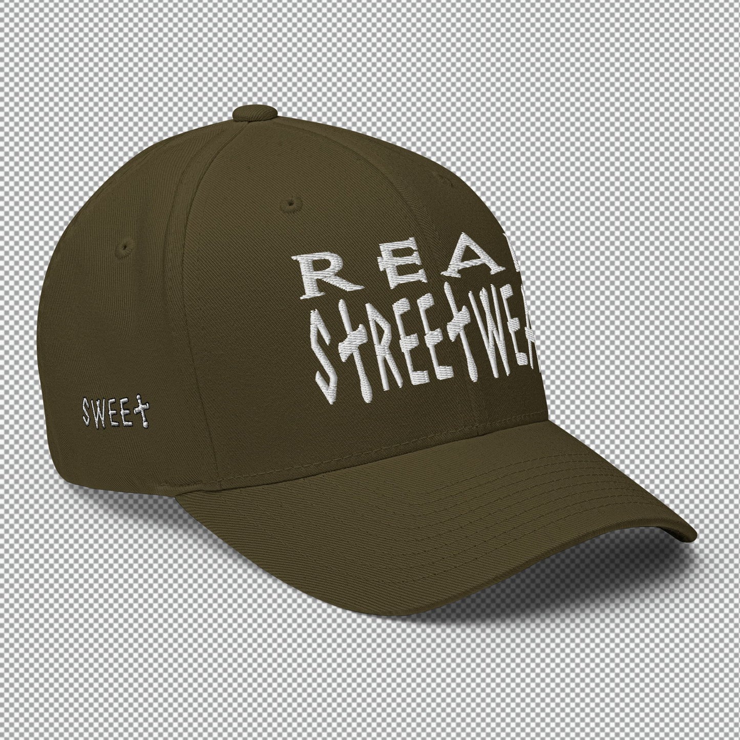 Sweet As Hell Designs' Real Streetwear FlexFit Baseball Cap - Sweet As Hell Designs