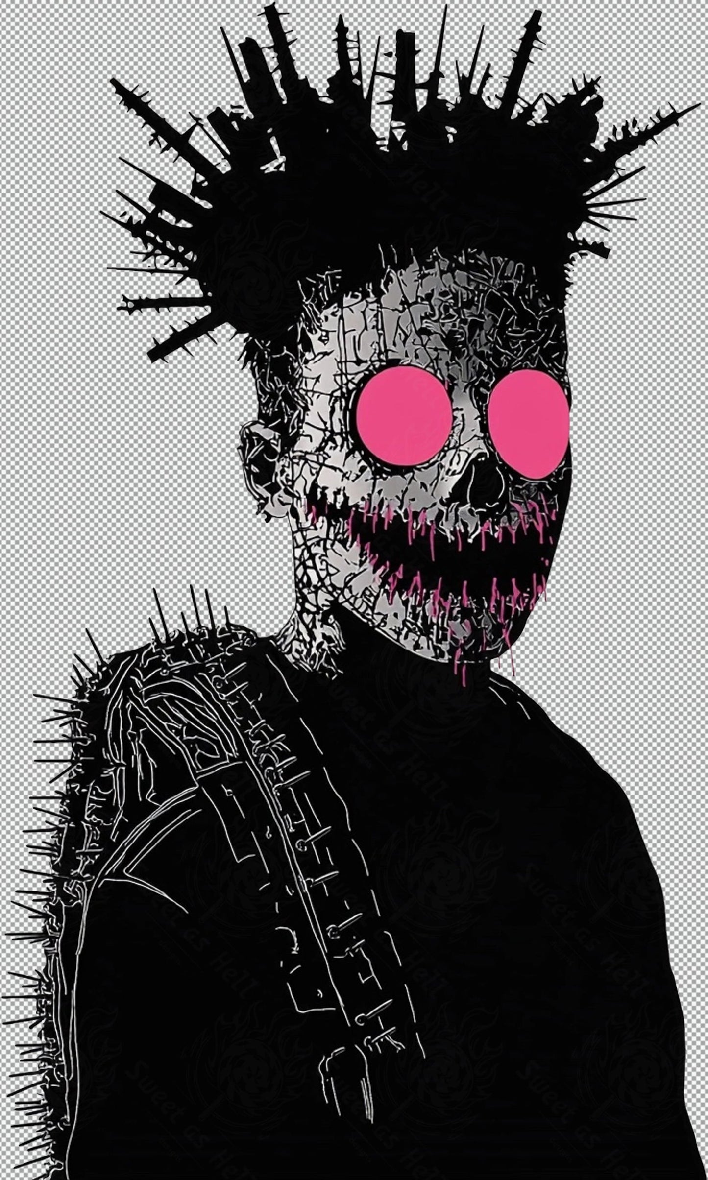 Sweet As Hell Designs' Ruffian Series v0088 With Transparent Background SN3051 - Sweet As Hell Designs