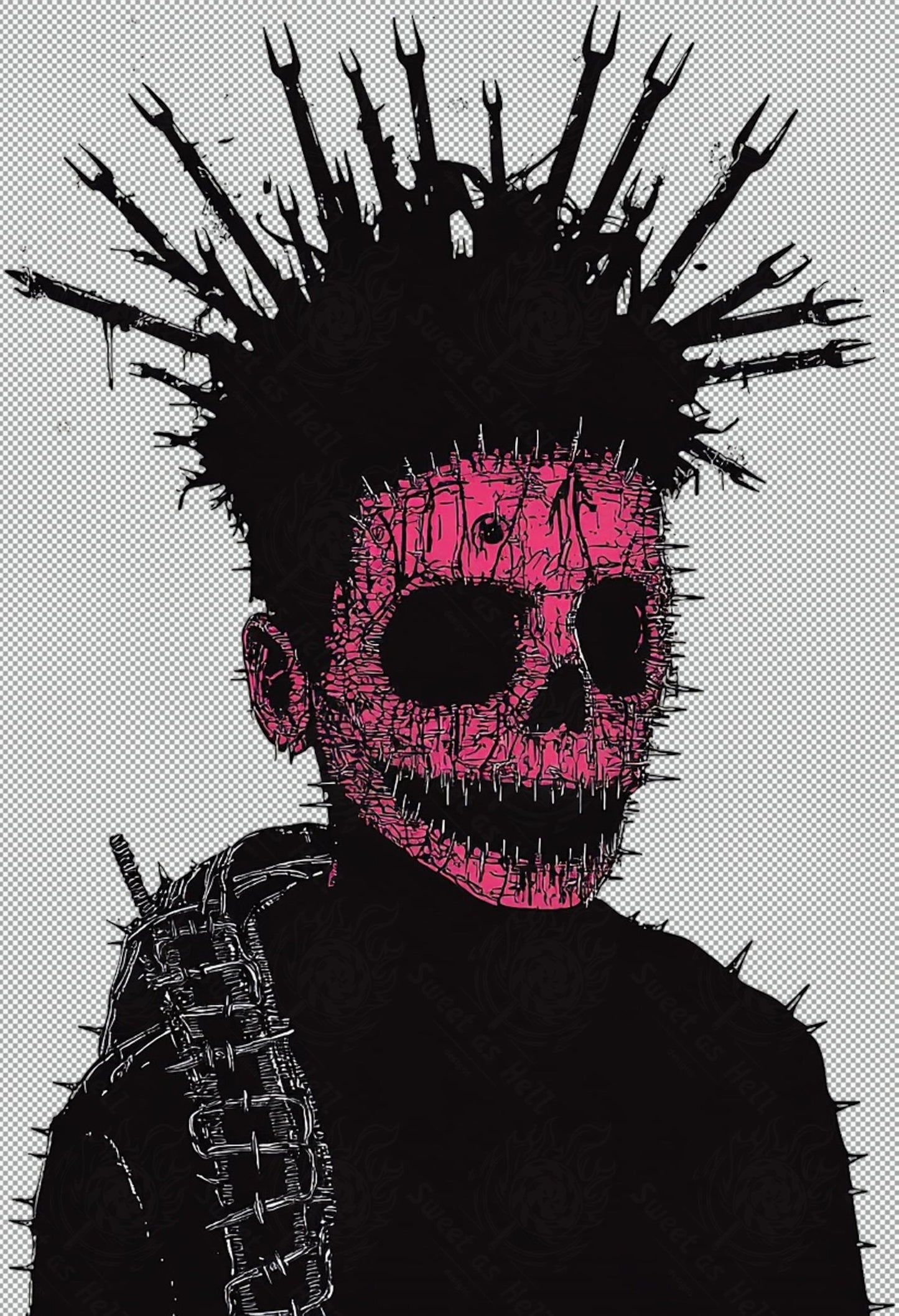 Sweet As Hell Designs' Ruffian Series v0094 With Transparent Background SN3057 - Sweet As Hell Designs