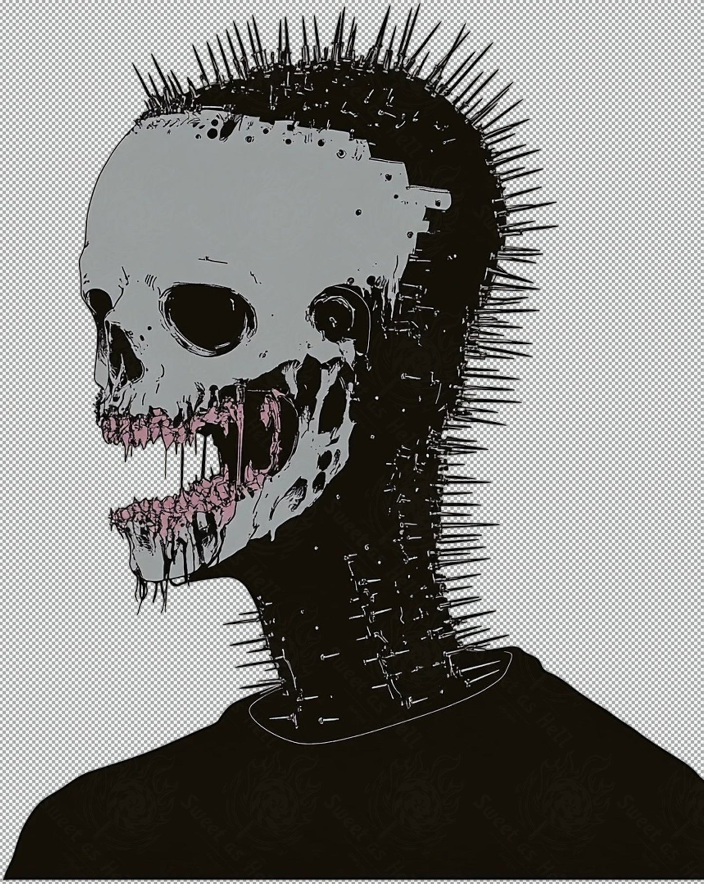 Sweet As Hell Designs' Ruffian Series v0095 With Transparent Background SN3058 - Sweet As Hell Designs