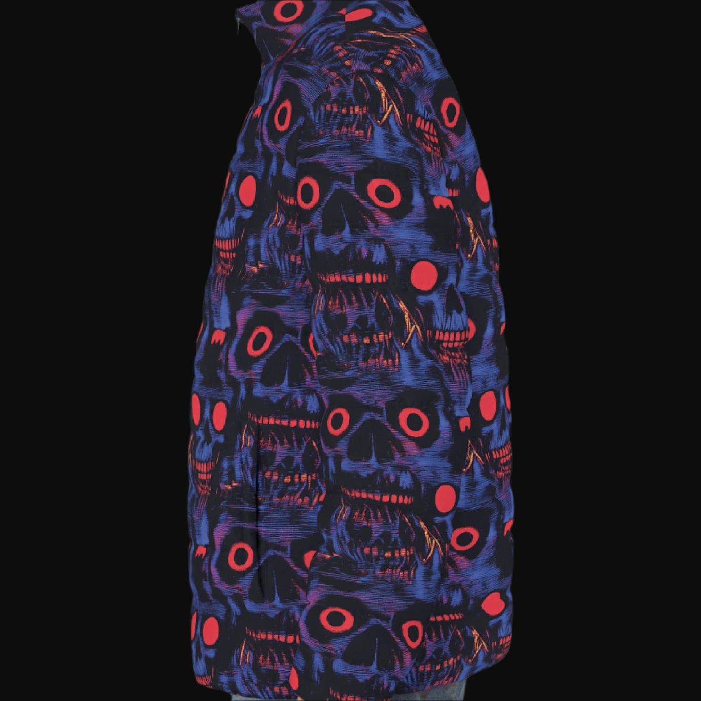 Sweet As Hell Designs' Trippy Dead Bubble Goose Jacket - Sweet As Hell Designs