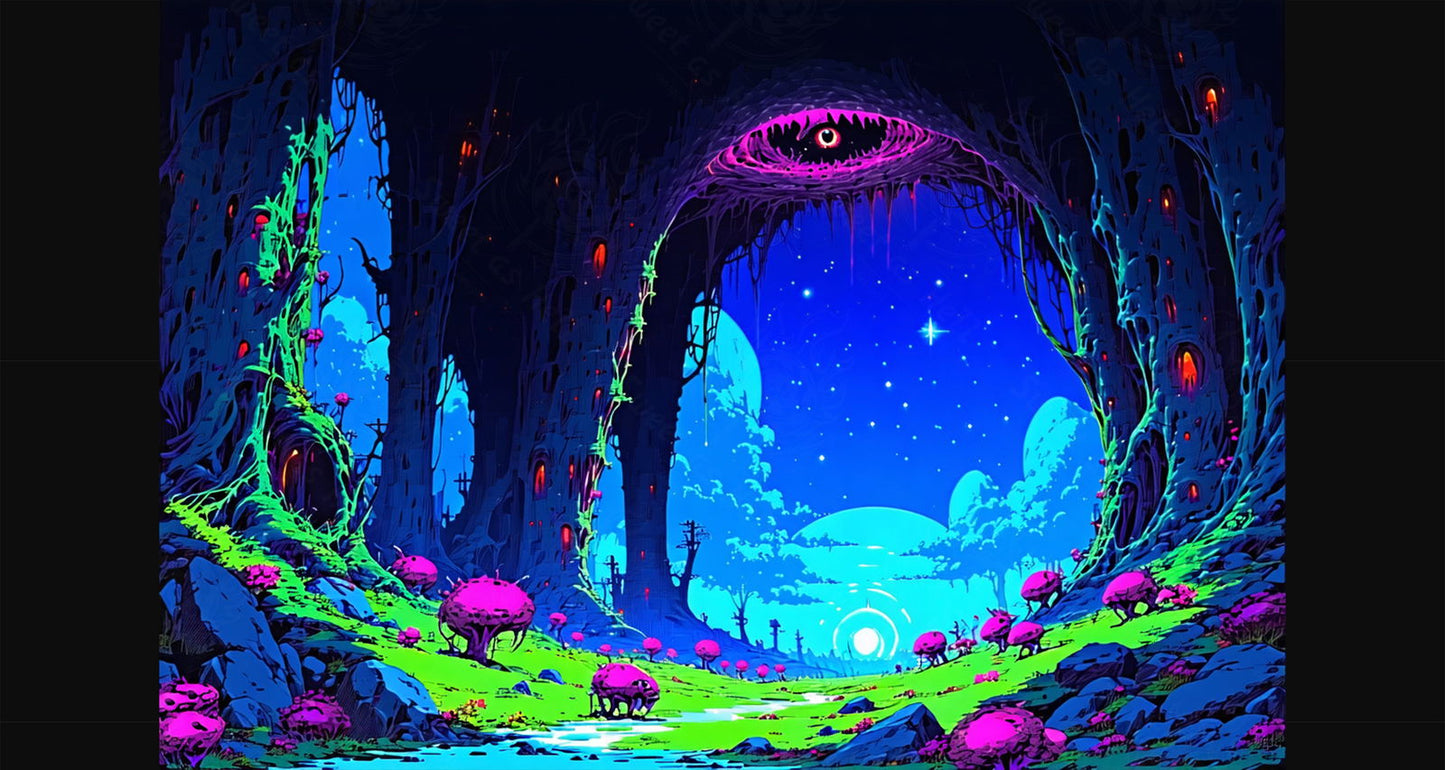 The Psychedelic Gateway SN3083 - Sweet As Hell Designs