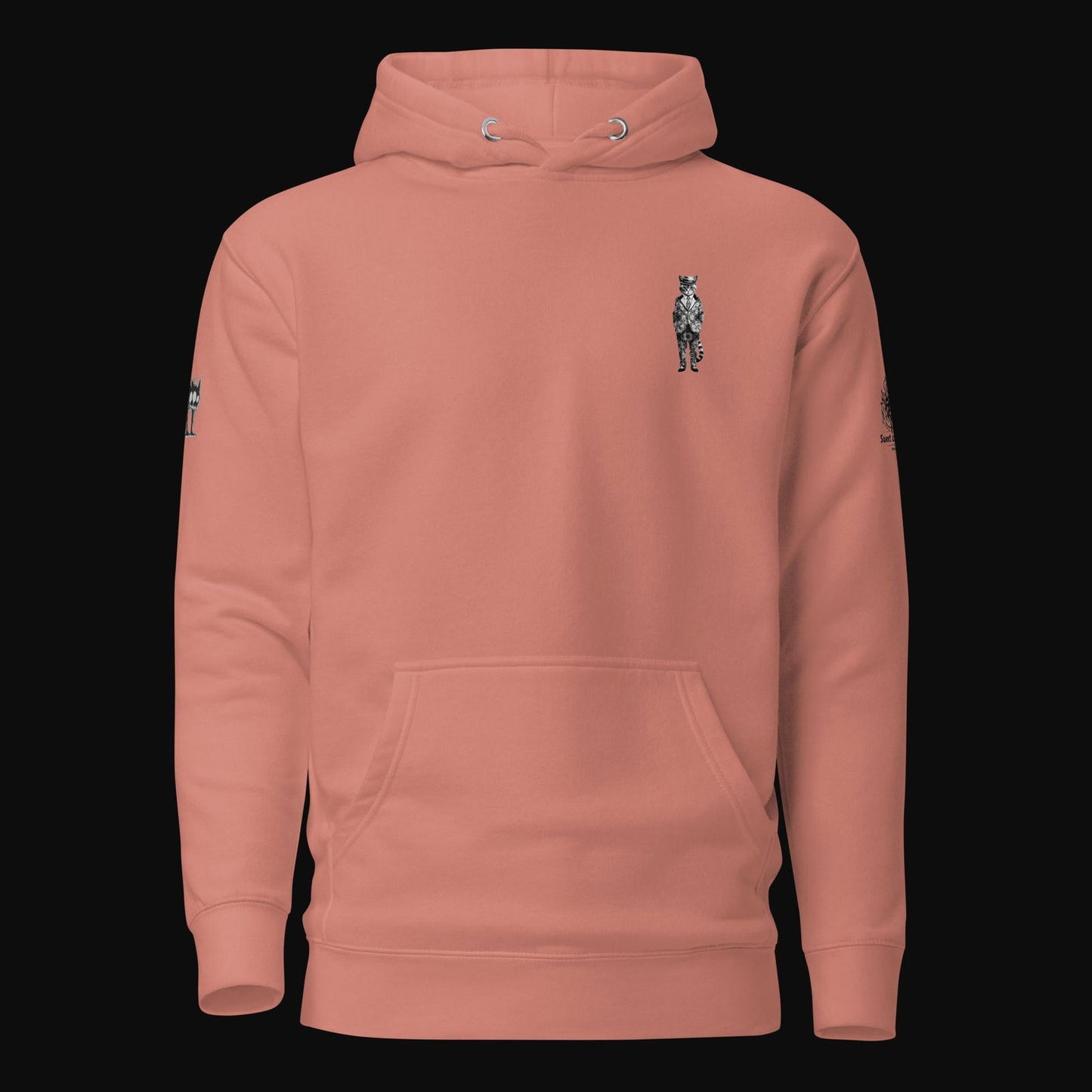 These Cats Are Dangerous Cotton Hoodie - Sweet As Hell Designs