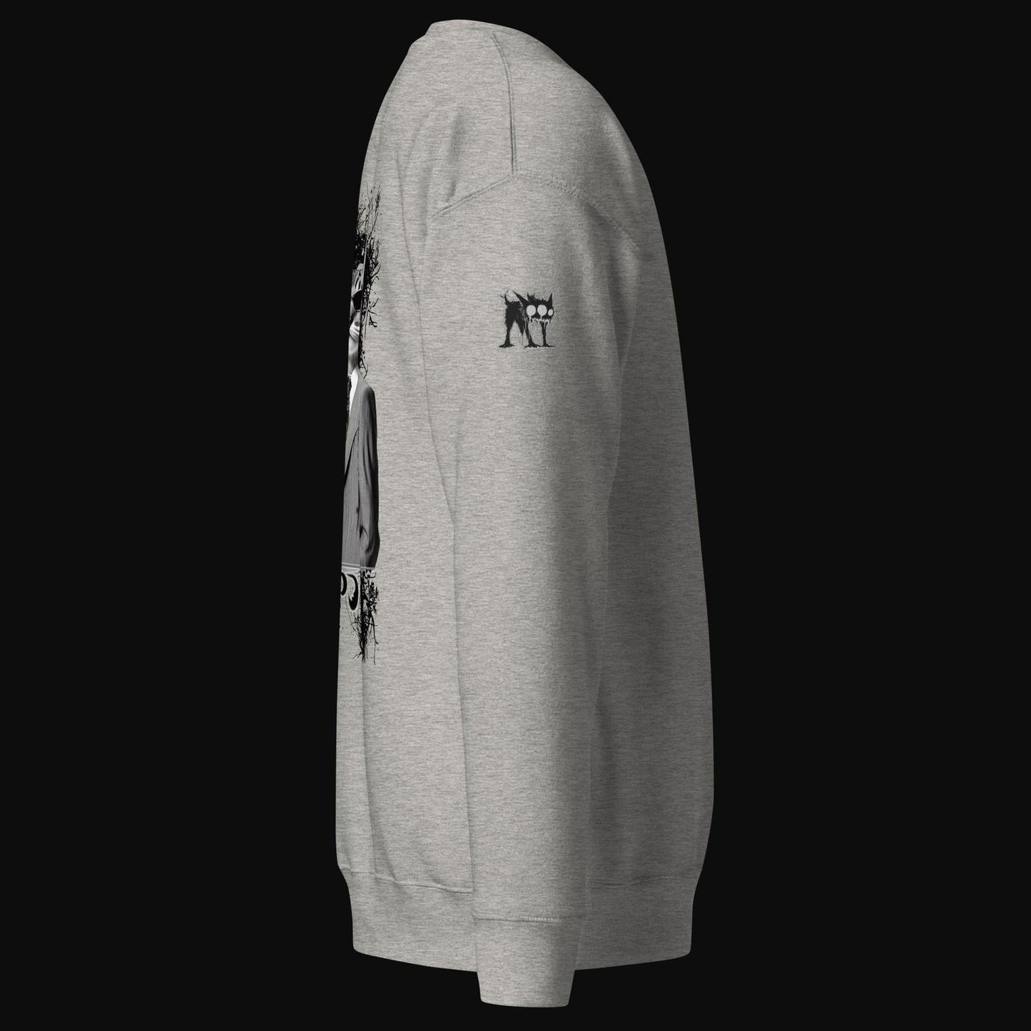 These Cats Are Dangerous Cotton Sweatshirt - Sweet As Hell Designs
