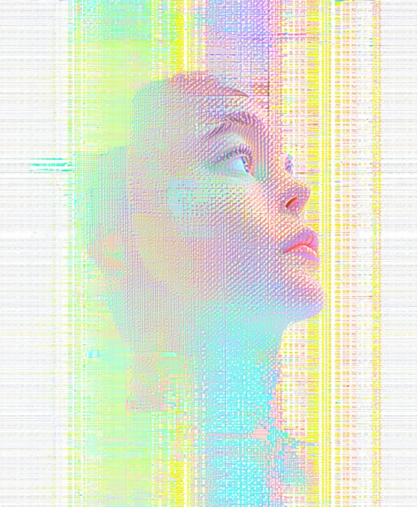 Soñador digital en tonos pastel SN3216