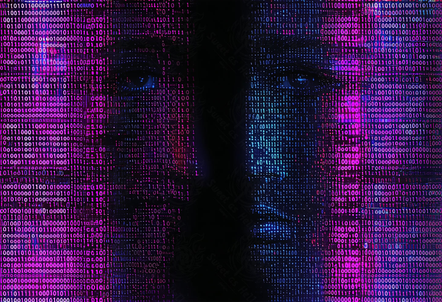 digital human binary faces SN3267