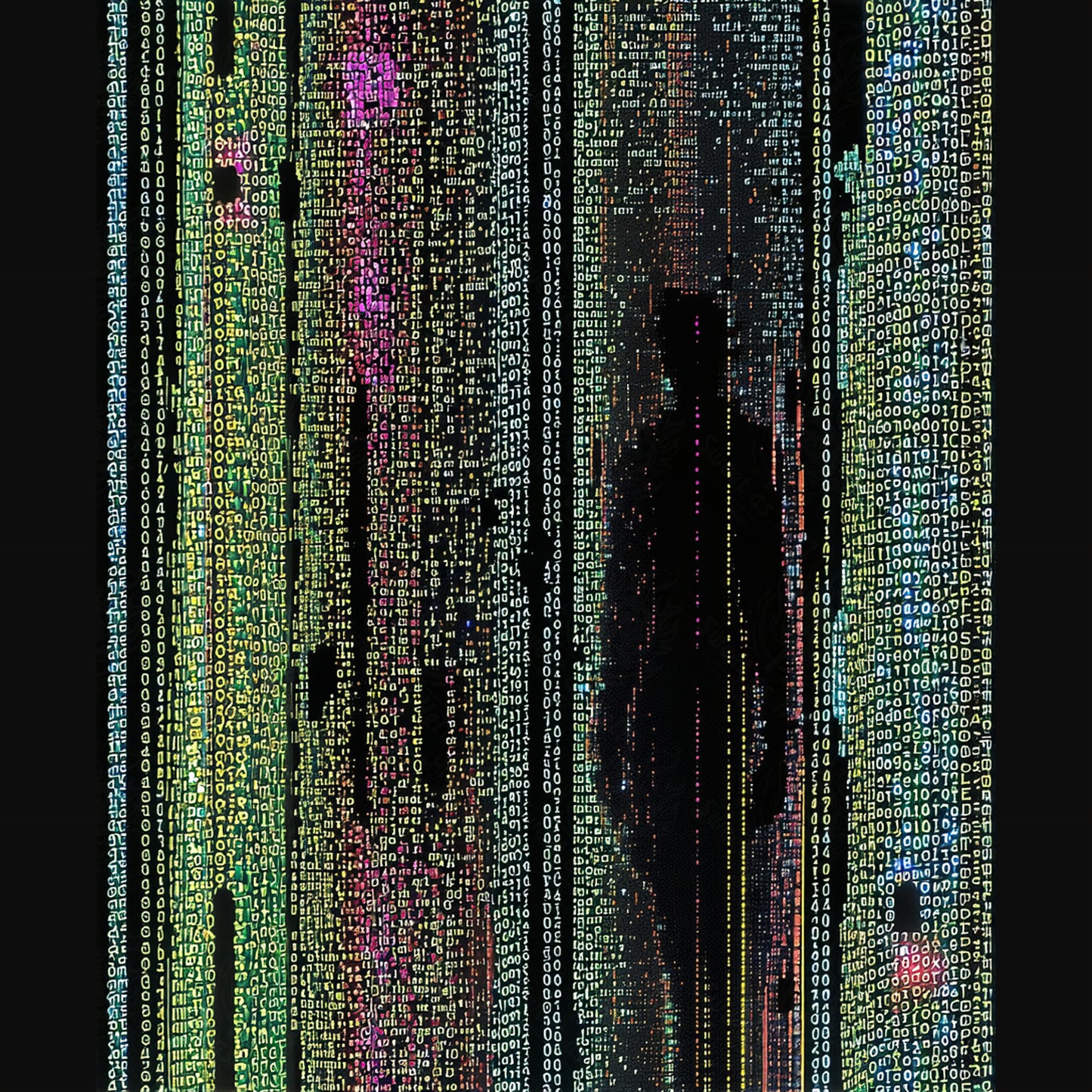 Flujo de datos de lluvia digital SN3285