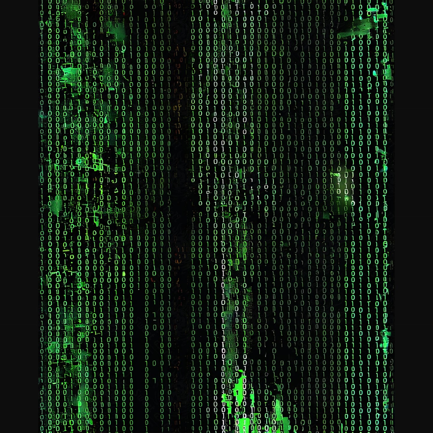 Código de matriz de lluvia digital SN3287