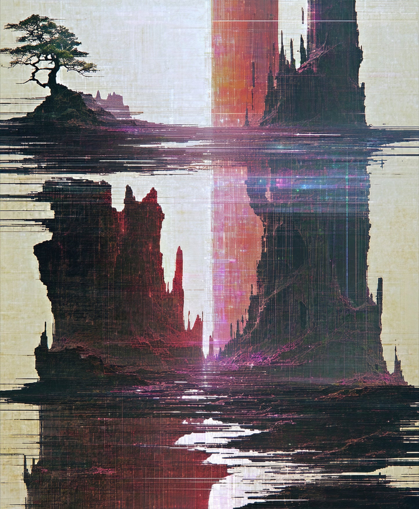 paisaje con fallas SN3336