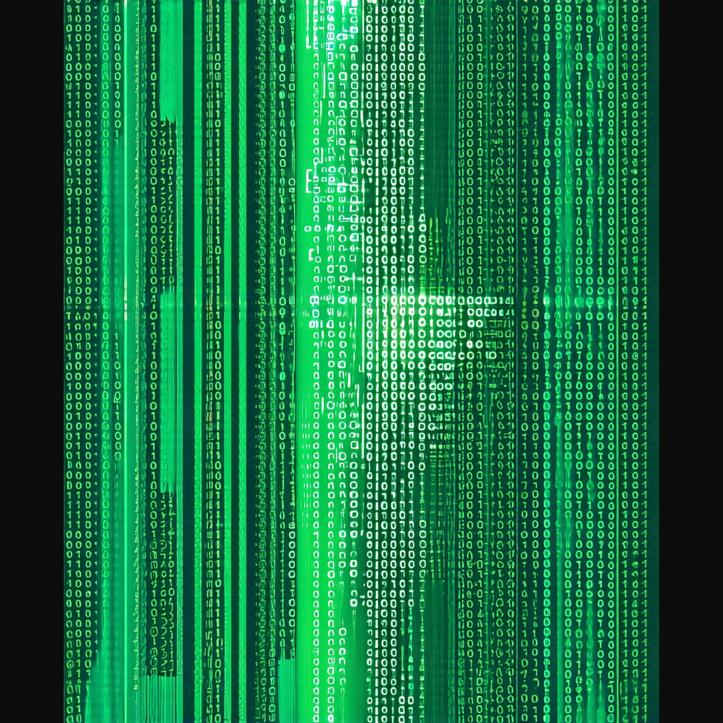 Código de matriz verde SN3365