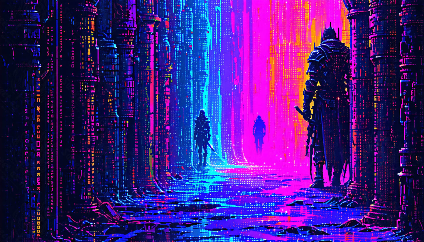 neon city warriors SN3377
