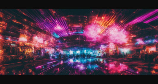 Glitch Art Background 21 by 9 0002 SN837 - Sweet As Hell Designs