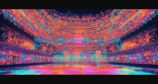 Glitch Art Background With Motion Blur Effects 21 by 9 0001 SN839 - Sweet As Hell Designs
