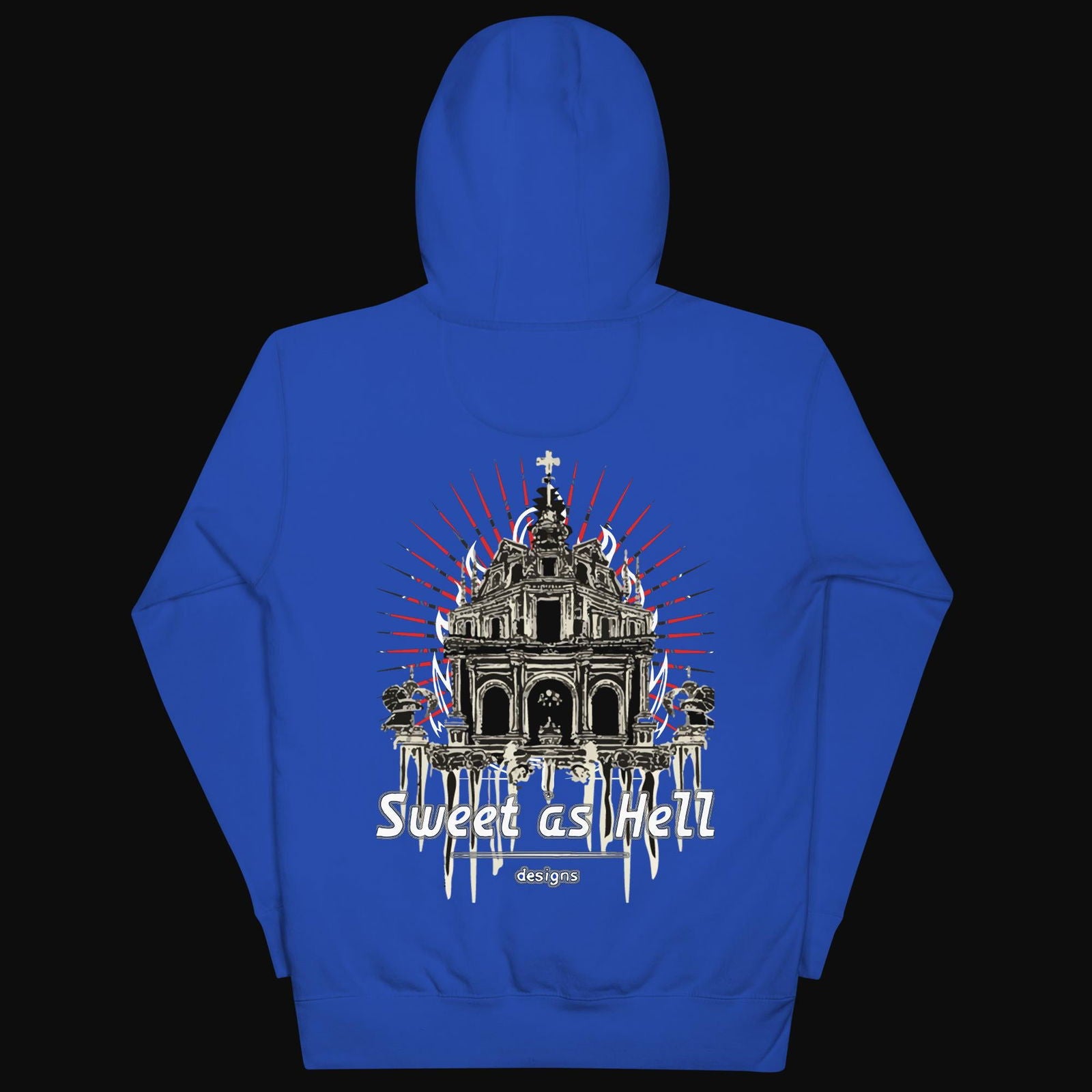 Abandoned Sanctuary Cotton Hoodie - Sweet As Hell Designs